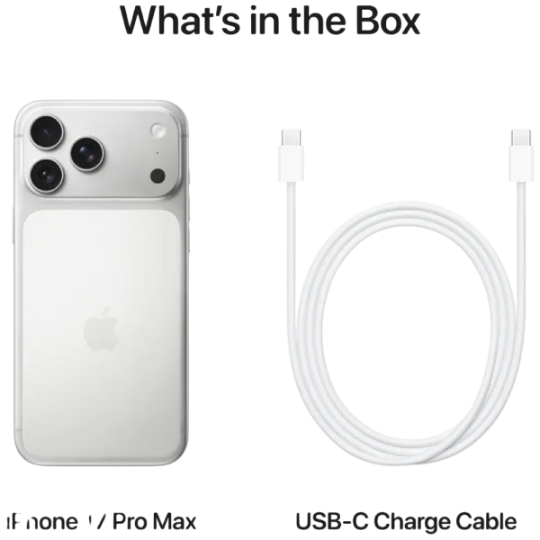 Mobil Telefon Iphone 17 Pro 256GB Silver Only Esim - Thumbnail 5