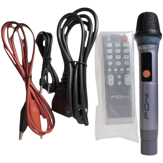 Səsgücləndirici Foni FN-S1022 2X10 80W MIC+REM - Thumbnail 4