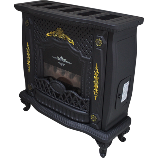 Kamin Almas Gas 502 Qara - Thumbnail 1