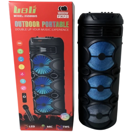 Səsgücləndirici Zqs 88805 18000W  MIC+REM - Thumbnail 1