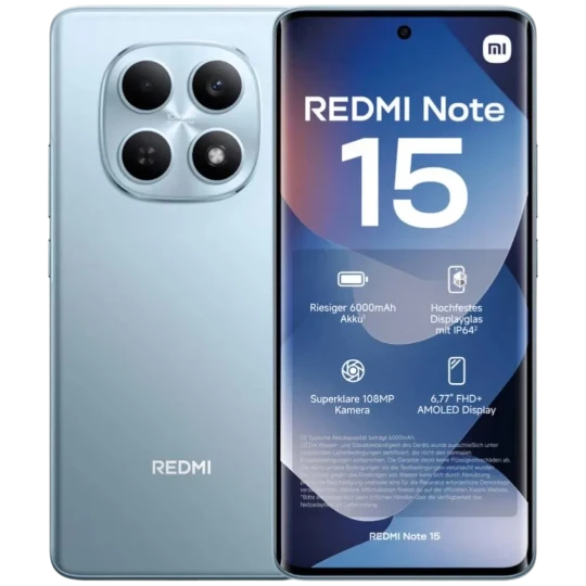 Mobil Telefon Xiaomi Redmi Note 15 8GB/256GB Blue