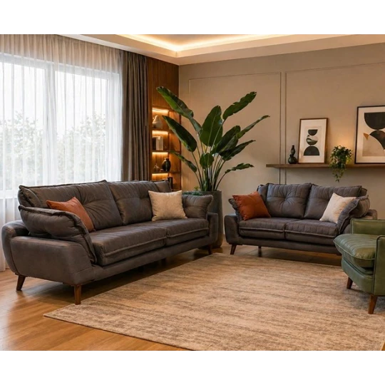 Divan Venzana Milano İkili Rosa1010