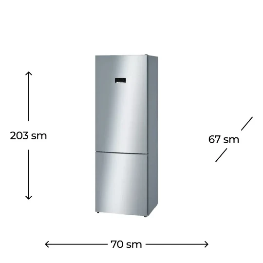 Soyuducu Bosch KGN49XL30U - Thumbnail 5