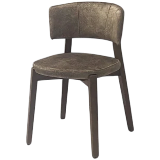 Stul Perla WESTON Ağ 5104 A - 12 - C23 - Boz