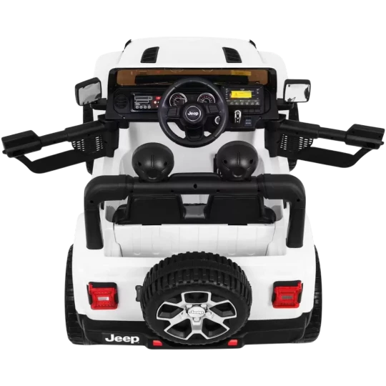 Elektrikli uşaq maşını JEEP 555 White - Thumbnail 4