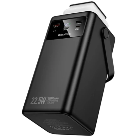 Powerbank Borofone BJ65A 22.5W+PD20W+FOUR-CABLES 
50000MAH -22040 - Thumbnail 5