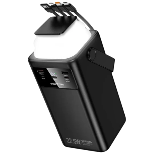 Powerbank Borofone BJ65B 22.5W+PD20W+FOUR-CABLES 
80000MAH - 22057 - Thumbnail 2