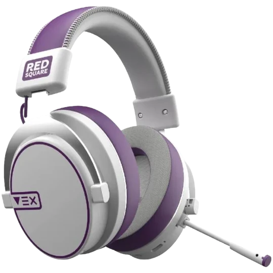 Oyun Qulaqlığı Logitech  Red Square RS319 V3X (RSQ-31019) White/Purple				