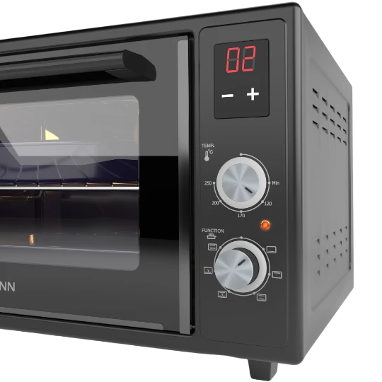 Mini Soba Hoffmann FGT4850DG Black - Thumbnail 3
