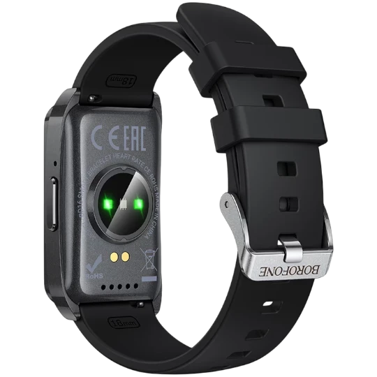 Smart saat Borofone BRASLET BD16 Black - 26574 - Thumbnail 2