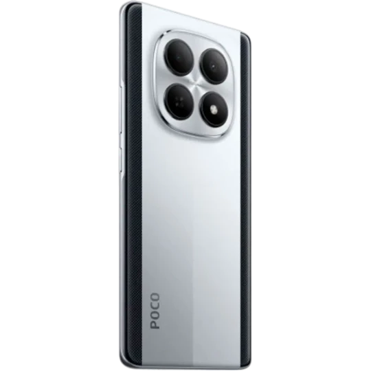 Mobil Telefon Xiaomi Poco M8 5G 8GB/256GB Silver - Thumbnail 4