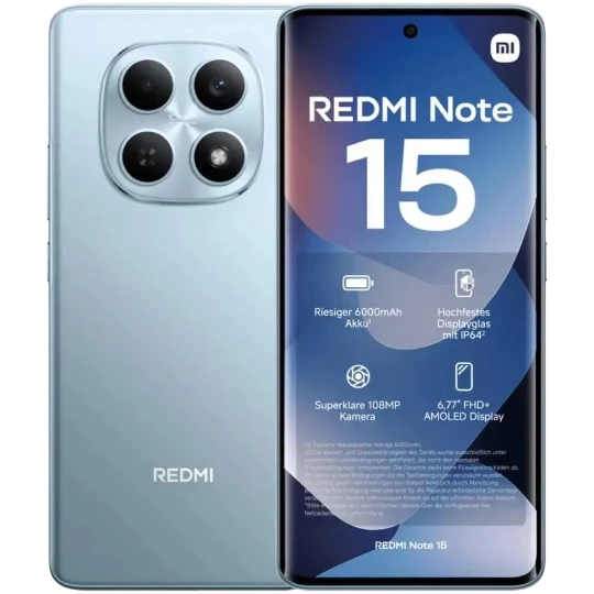 Mobil Telefon Xiaomi Redmi Note 15 6GB/128GB Blue