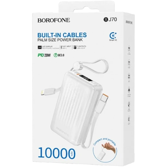 Powerbank Borofone 10000MAH BJ70-16681 - Thumbnail 0