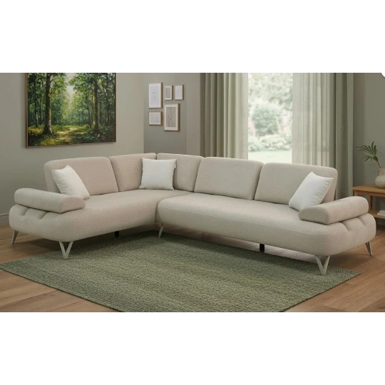 Künc Divan Perla Yumşaq mebel VELORA SOL - 5185 - 06