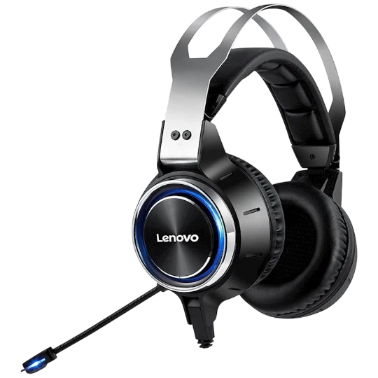 Oyun Qulaqlığı Lenovo HS25 Wired Gaming Headset Black