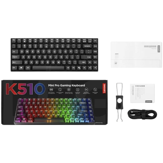 Klaviatura Lenovo Legion K510 Mini Pro Gaming  - Thumbnail 4