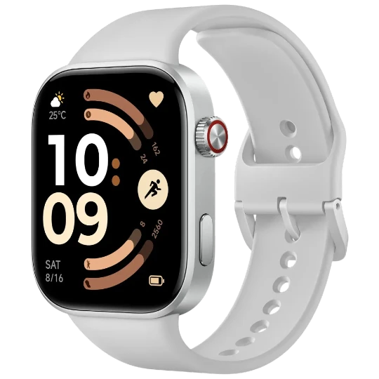 Smart saat Xiaomi Redmi Watch 6 BHR08CUGL (M2523W1) Silver Gray - Thumbnail 1
