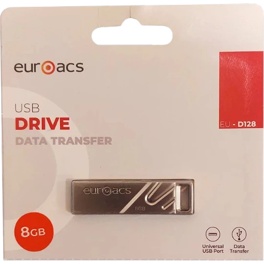 SD kart Euroacs USB 8GB EUROACS EU-D128