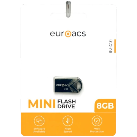SD kart Euroacs USB 8GB EUROACS EU-D131 MINI