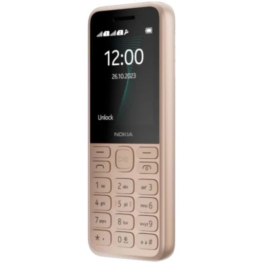 Mobil Telefon Nokia 130 DS Light Gold - Thumbnail 2