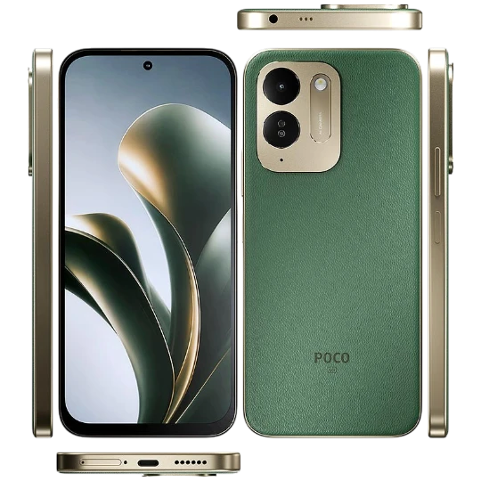 Mobil Telefon Xiaomi Poco C95 Pro 8GB/256GB Green - Thumbnail 1