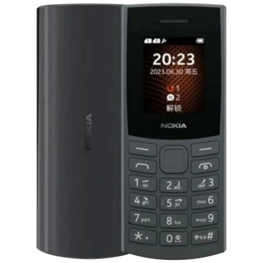 Mobil Telefon Nokia 105 SS Azgeua Charcoal