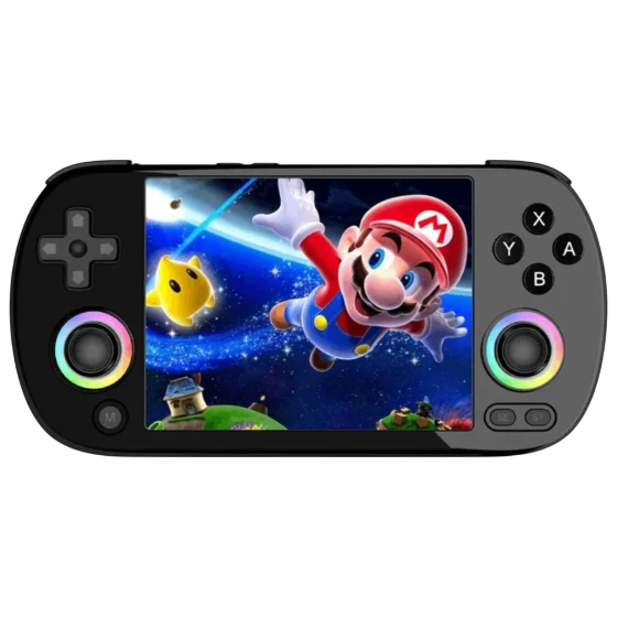 Konsol ANBERNİC RG40XX H (WITH 64GB GAME CARD) BLACK