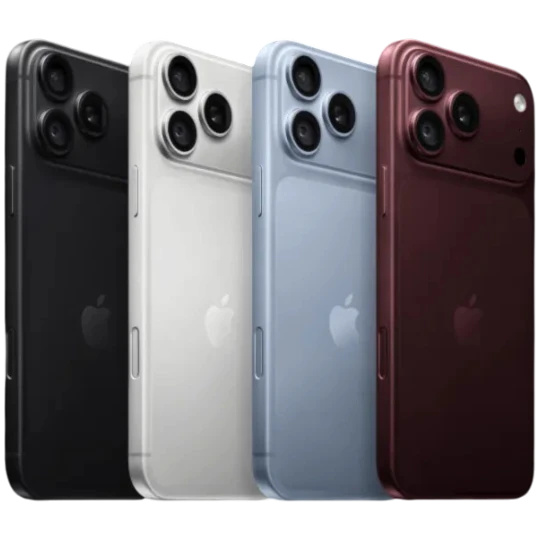 Mobil Telefon Iphone 18 Pro Max 256 GB Burgundy - Thumbnail 4